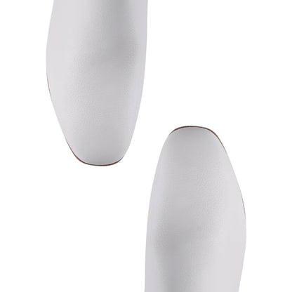 Botín blanco para mujer elegante y versátil Modare