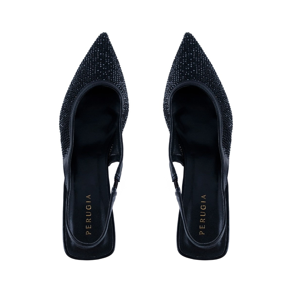 Zapatilla negra PGA para fiestas y eventos