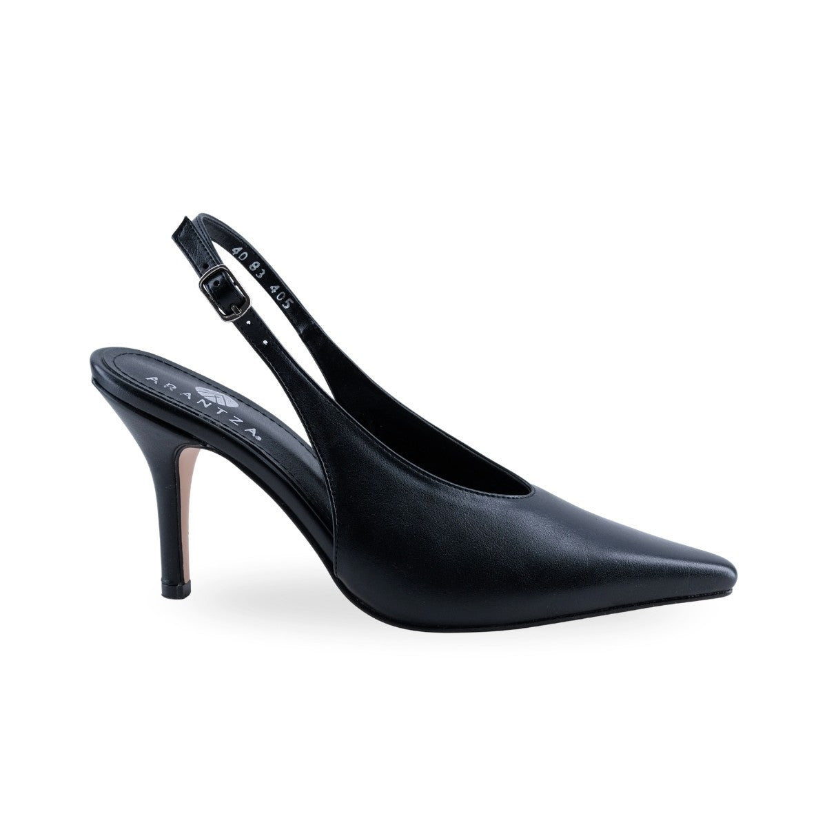 Tacones Ceerrados Slingback Aguja Mujer 83405