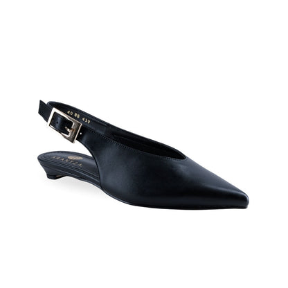 Zapatilla STS 88439 negra slingback para mujer