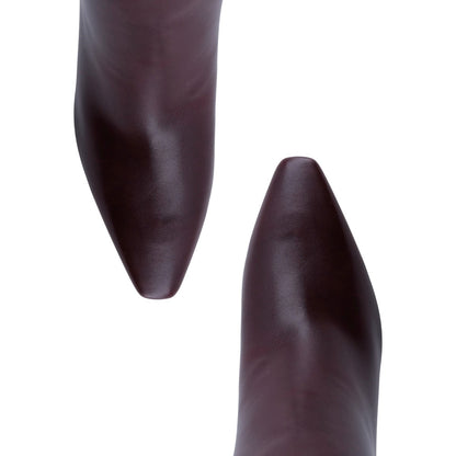 Botines Negro Tacón Bloque Mujer 91483