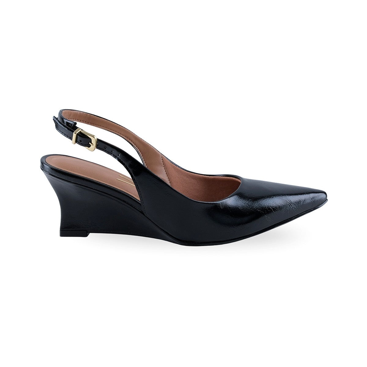Zapatillas Negras de Cuña para Mujerb Vizzano 1483101