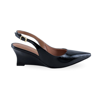 Zapatillas Negras de Cuña para Mujerb Vizzano 1483101