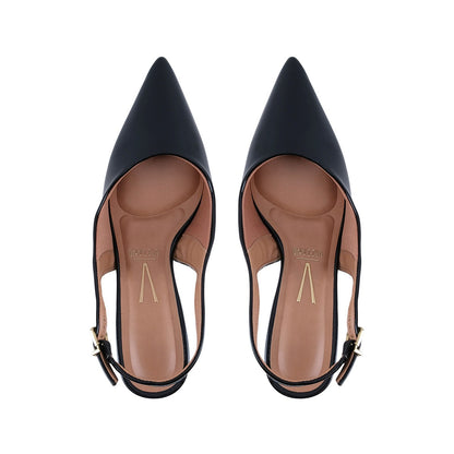 Zapatillas Negras de Cuña para Mujerb Vizzano 1483101