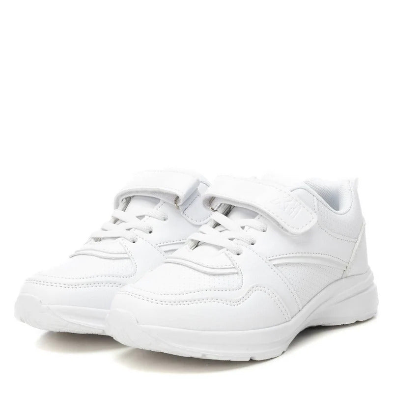 ZAPATO ESCOLAR BLANCO HOMBRE 130286