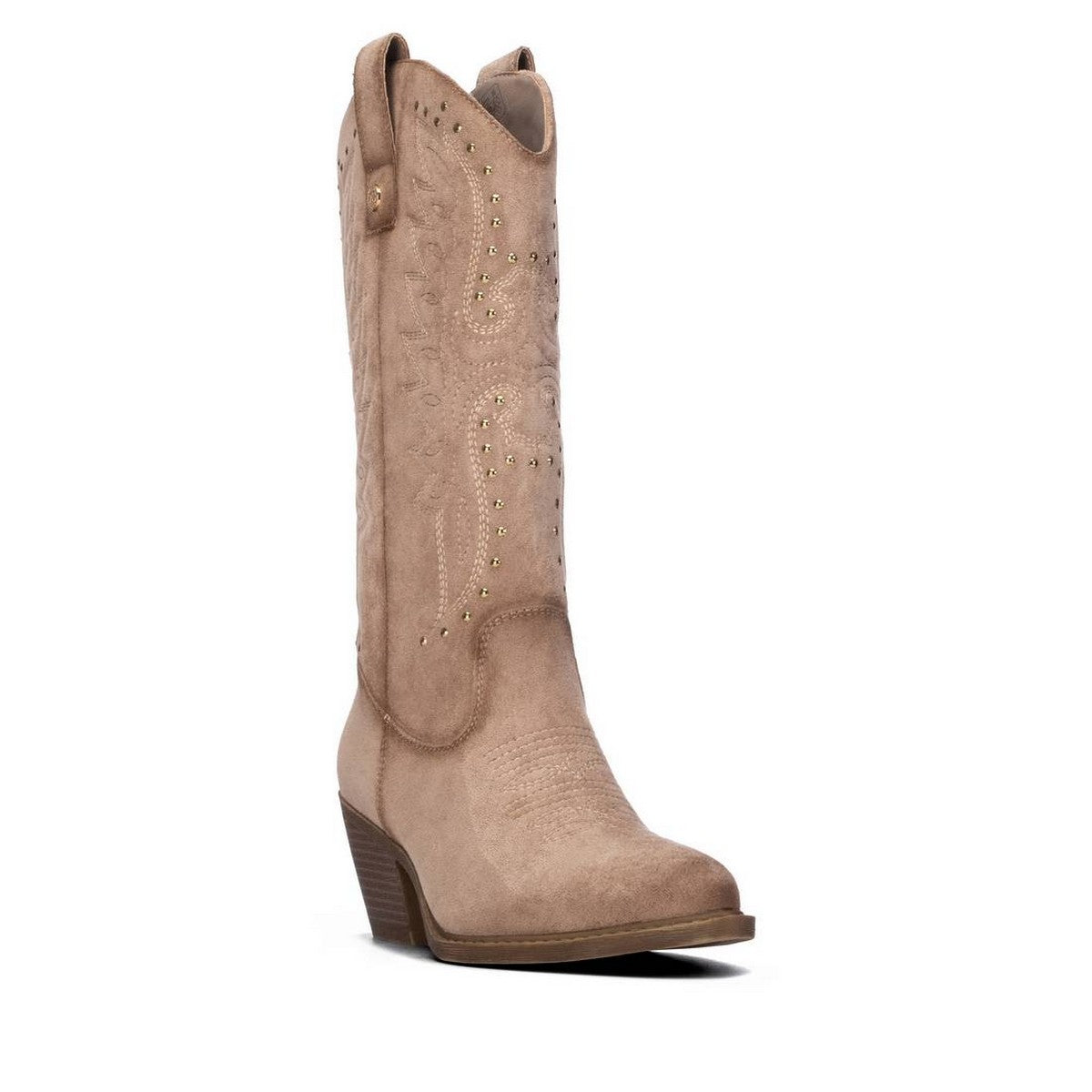 Bota western XTI modelo 146102 color beige