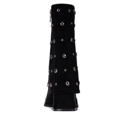Botas Vaqueras Estilo Western Con Estoperoles 146498