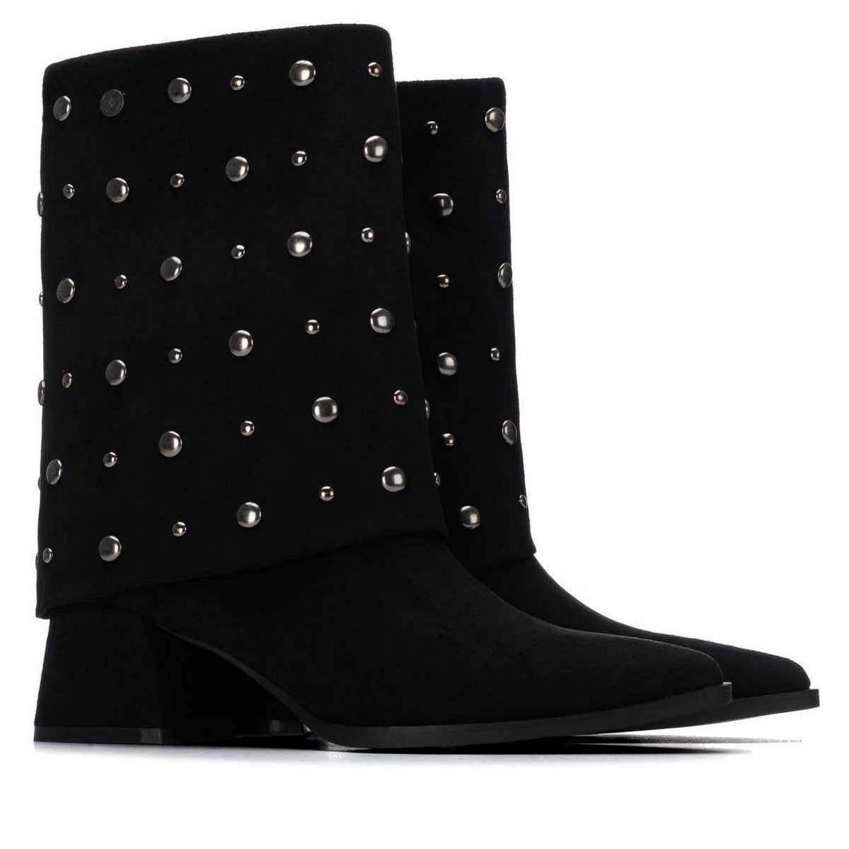 Botas Vaqueras Estilo Western Con Estoperoles 146498