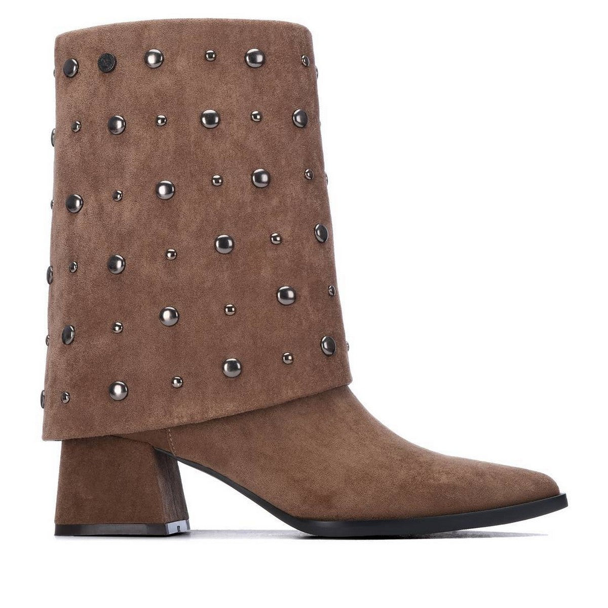 Bota XTI 146498 taupe de gamuza para mujer